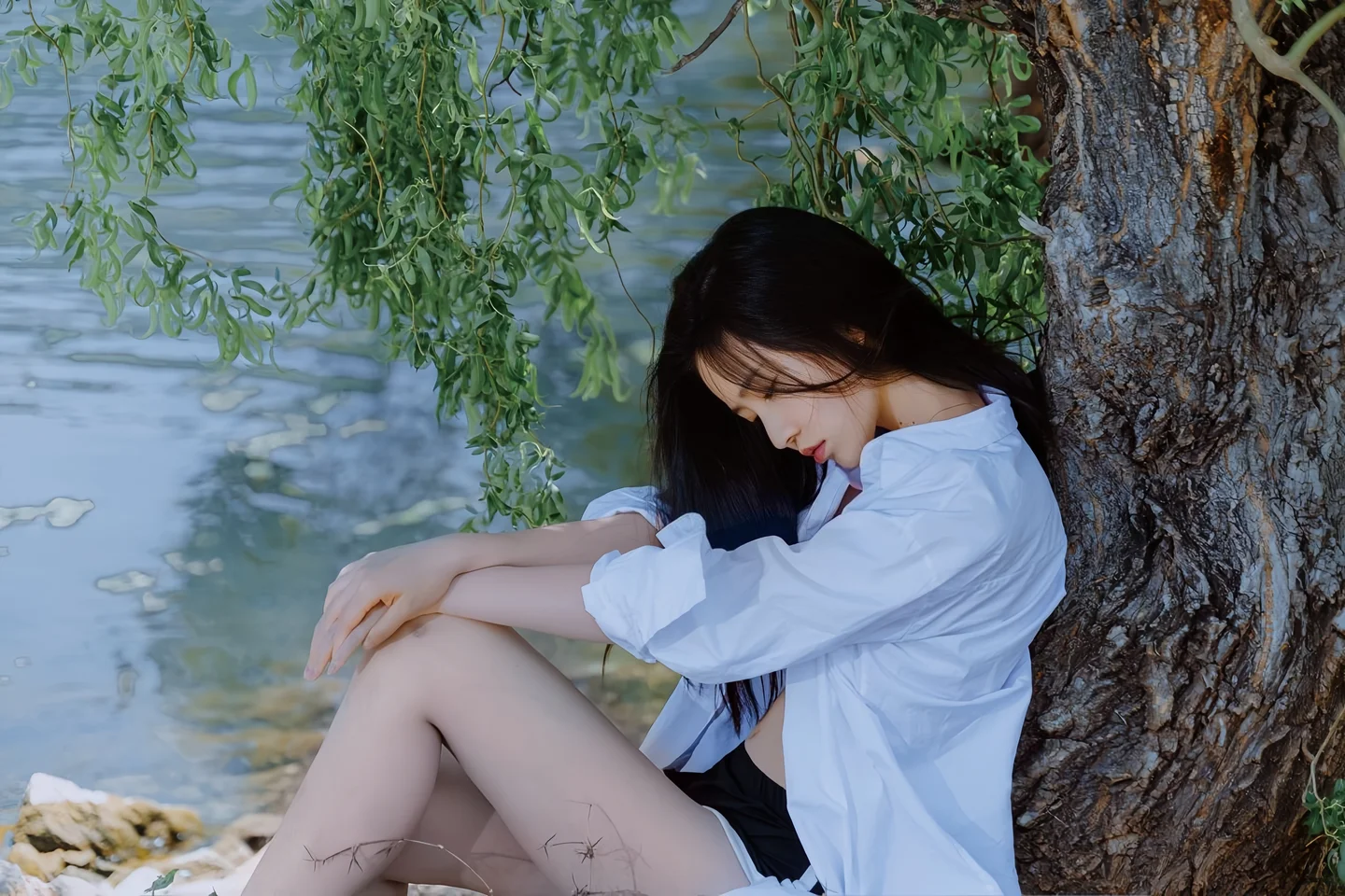 年年 - 白衬衫 [49P-91MB] tg@simisebaisi 【丝足阁】033.webp